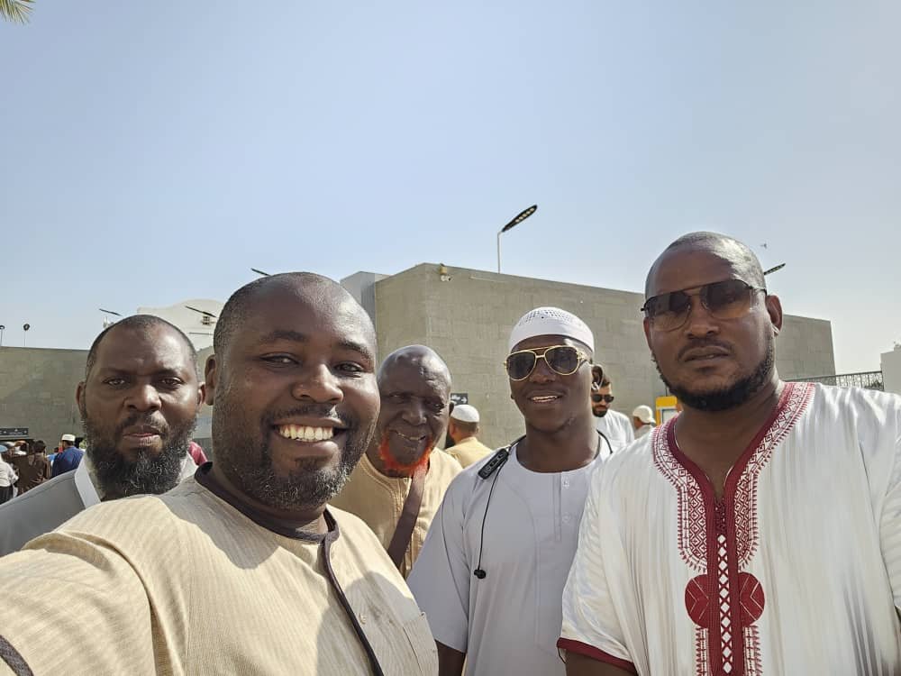 Siiru Tours & Travel Ltd leadership and pilgrim group in the holy city