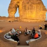 Elephant rock Saudi Arabia group holiday